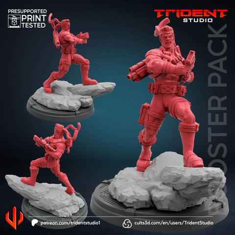 Forge Marvel MCP-compatible 40mm resin proxy miniature by Trident Miniatures - product image 1