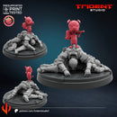 Spider Ham Marvel MCP-compatible 40mm resin proxy miniature by Trident Miniatures - product image 1