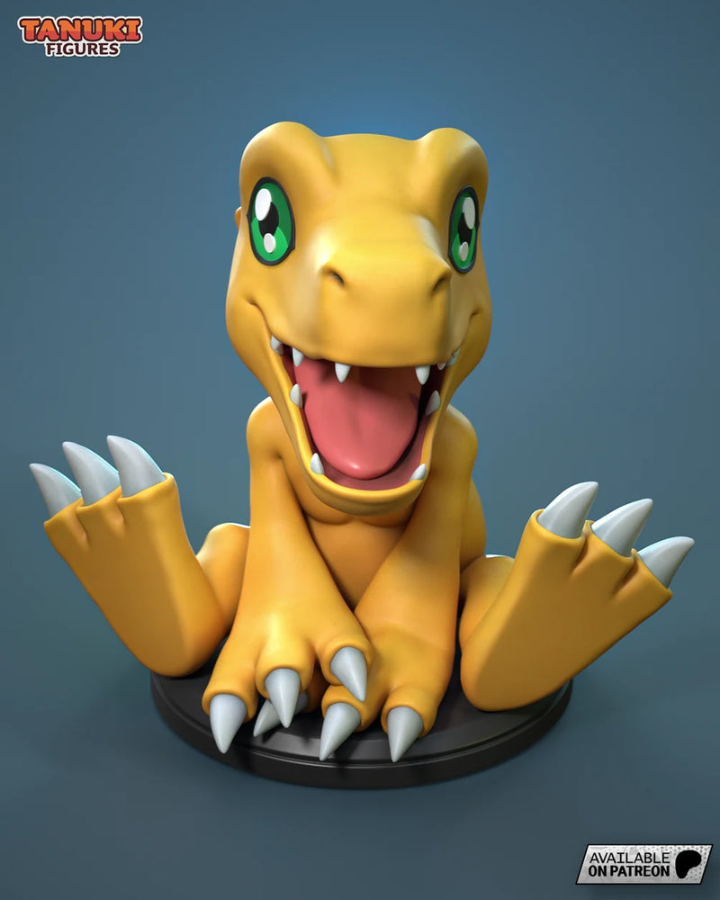 Agumon Resin Figure - Extra view 1