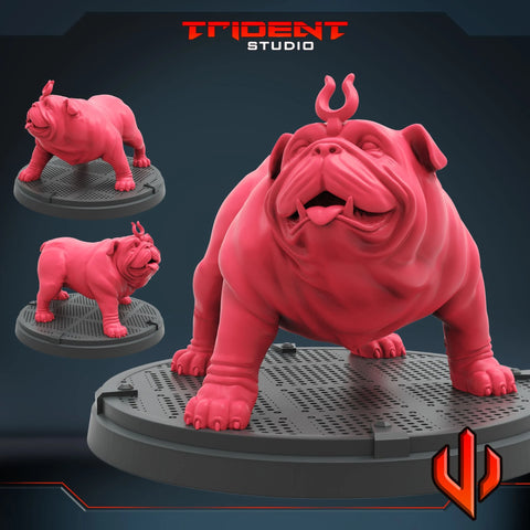 Lockjaw Marvel MCP-compatible 40mm resin proxy miniature by Trident Miniatures - product image 1