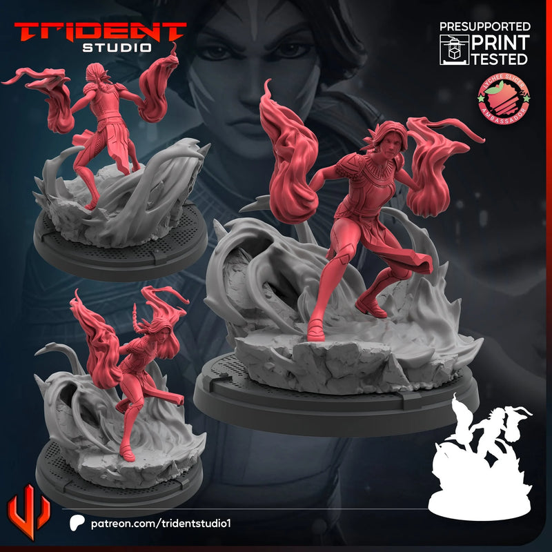 Kahhori Marvel MCP-compatible 40mm resin proxy miniature by Trident Miniatures - product image 1