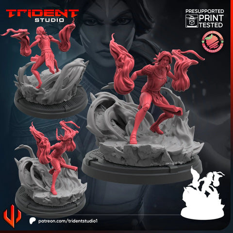 Kahhori Marvel MCP-compatible 40mm resin proxy miniature by Trident Miniatures - product image 1