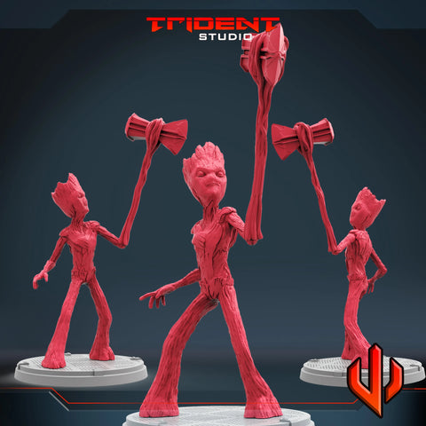 Gamer Groot Marvel MCP-compatible 40mm resin proxy miniature by Trident Miniatures - product image 1