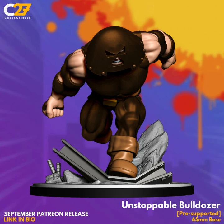 Juggernaut Marvel MCP-compatible resin miniature by C27 Studios - product image 1