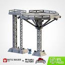 Heliport 3D printed terrain view 1