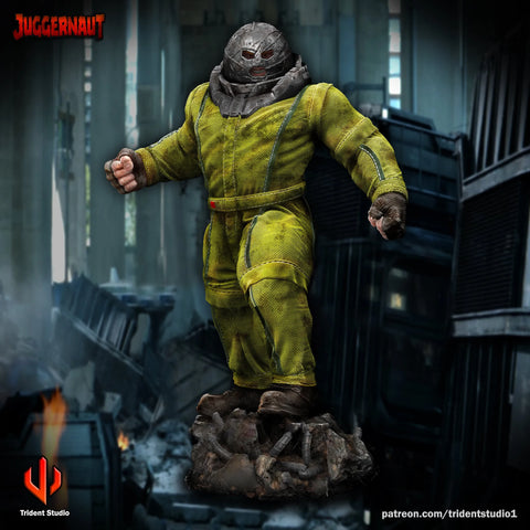 Juggernaut Deadpool 2 Marvel resin statue by Trident Miniatures - product image 1