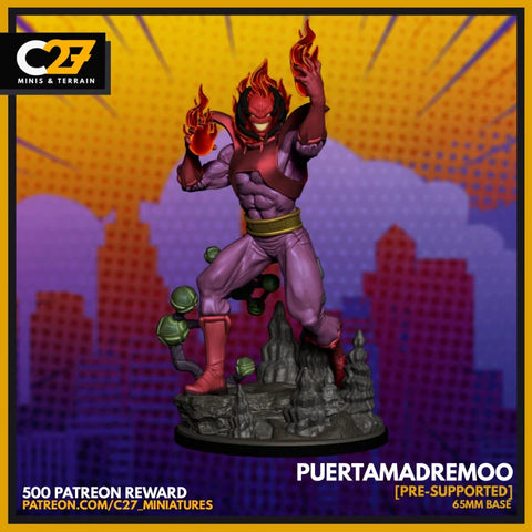 Dormammu Marvel MCP-compatible resin miniature by C27 Studios - product image 1