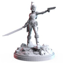 Sabine Wren Star Wars Shatterpoint-compatible resin miniature by C27 Studios - product image 1