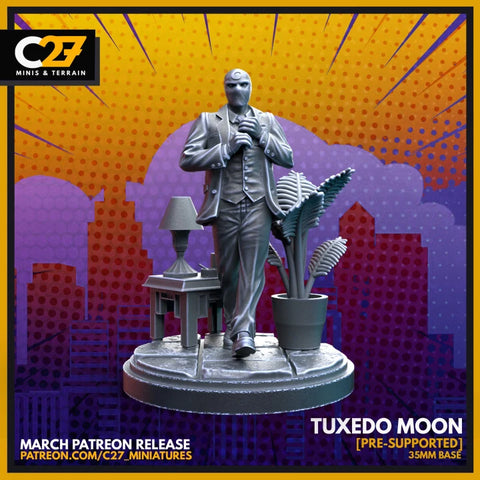 Mr. Knight Marvel MCP-compatible resin miniature by C27 Studios - product image 1