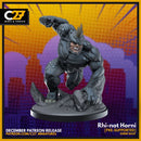 Rhino Marvel MCP-compatible resin miniature by C27 Studios - product image 1