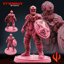 Red Guardian Marvel MCP-compatible 40mm resin proxy miniature by Trident Miniatures - product image 1