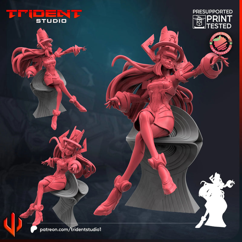 Galacta Marvel MCP-compatible 40mm resin proxy miniature by Trident Miniatures - product image 1
