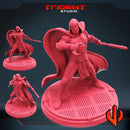 Moon Knight - Sculpt D Marvel MCP-compatible 40mm resin proxy miniature by Trident Miniatures - product image 1