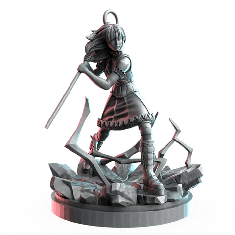 Nico Minoru Marvel MCP-compatible resin miniature by C27 Studios - product image 1