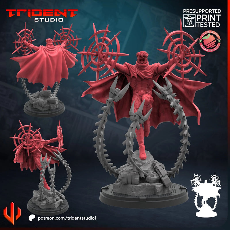 Wiccan Marvel MCP-compatible 40mm resin proxy miniature by Trident Miniatures - product image 1