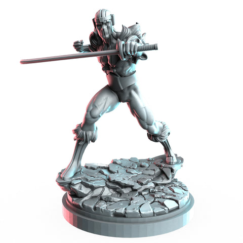 Baron Zemo Marvel MCP-compatible resin miniature by C27 Studios - product image 1