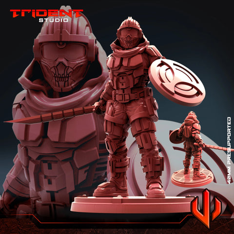 Taskmaster 2021 - Sculpt A Marvel MCP-compatible 40mm resin proxy miniature by Trident Miniatures - product image 1