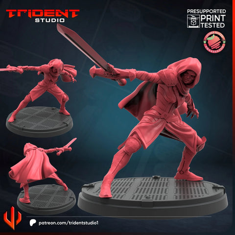 Guillotine Marvel MCP-compatible 40mm resin proxy miniature by Trident Miniatures - product image 1