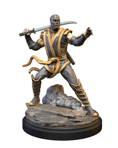 Ronin Marvel MCP-compatible resin miniature by C27 Studios - product image 1