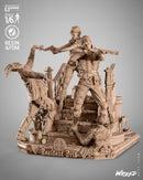 Diorama Resident Evil resin diorama kit view 1