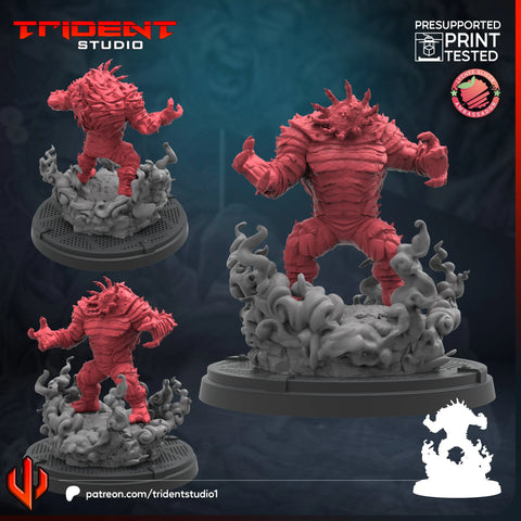 Immortal Abomination Marvel MCP-compatible 40mm resin proxy miniature by Trident Miniatures - product image 1