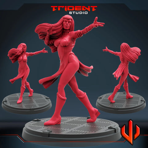 The Asp Marvel MCP-compatible 40mm resin proxy miniature by Trident Miniatures - product image 1