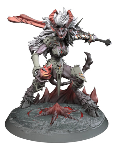 Magik Demon (Rivals) Marvel MCP-compatible resin miniature by C27 Studios - product image 1