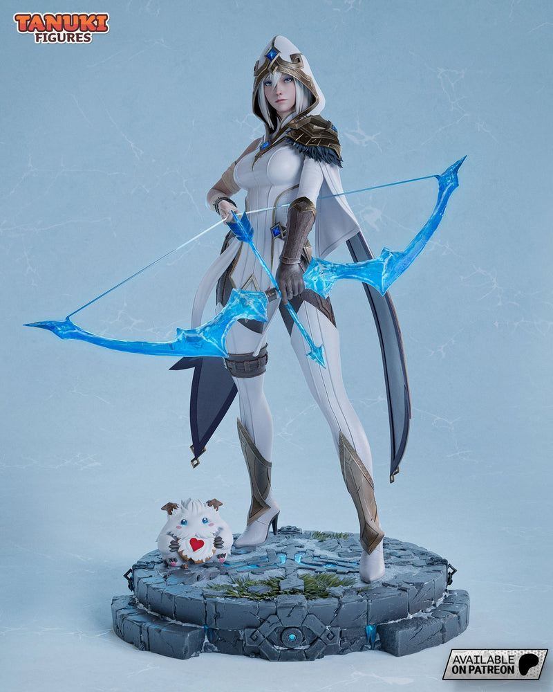 Ashe Resin Statue & Bust - Full Size view 1