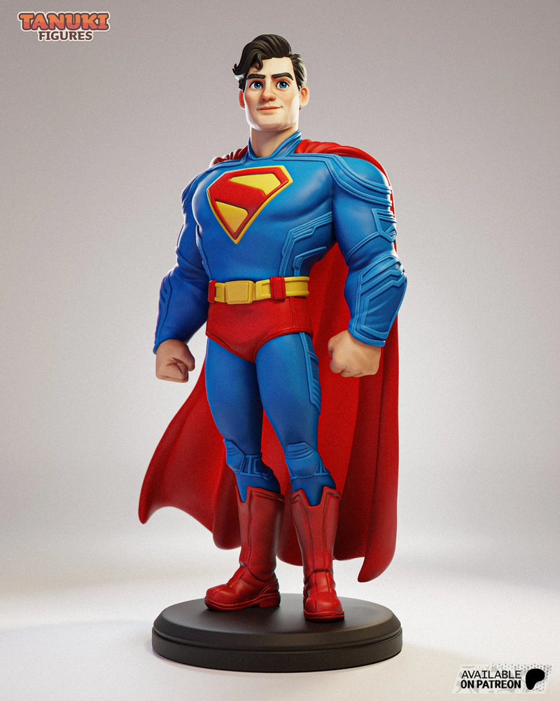 Superman Toon Resin Figure - Toon view 1