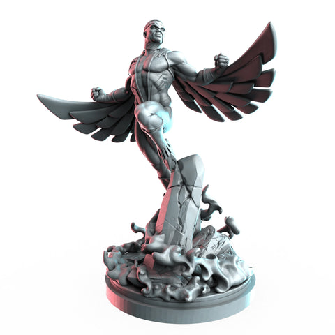 Falcon Marvel MCP-compatible resin miniature by C27 Studios - product image 1