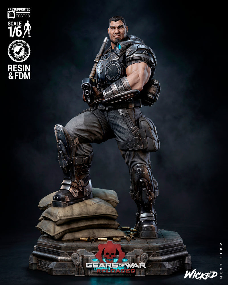 Dominic Santiago Sculpture resin statue kit view 1