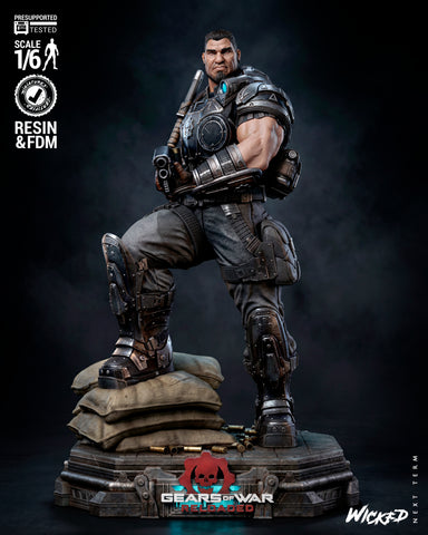 Dominic Santiago Sculpture resin statue kit view 1
