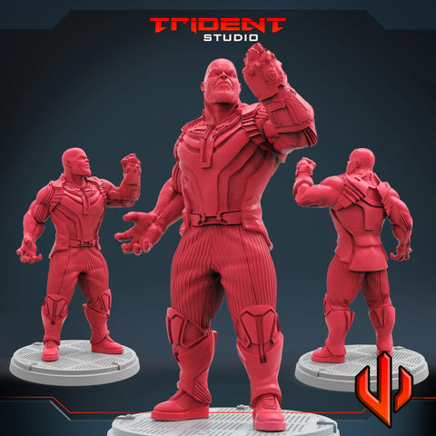 Thanos - Sculpt A Marvel MCP-compatible 40mm resin proxy miniature by Trident Miniatures - product image 1