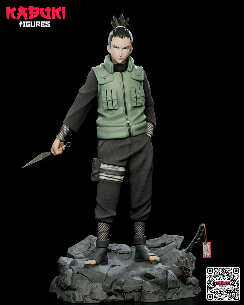 Shikamaru Nara Resin Statue - Full Size view 1