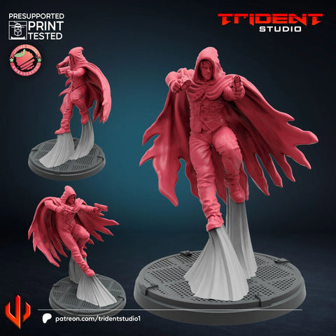 Hood Marvel MCP-compatible 40mm resin proxy miniature by Trident Miniatures - product image 1