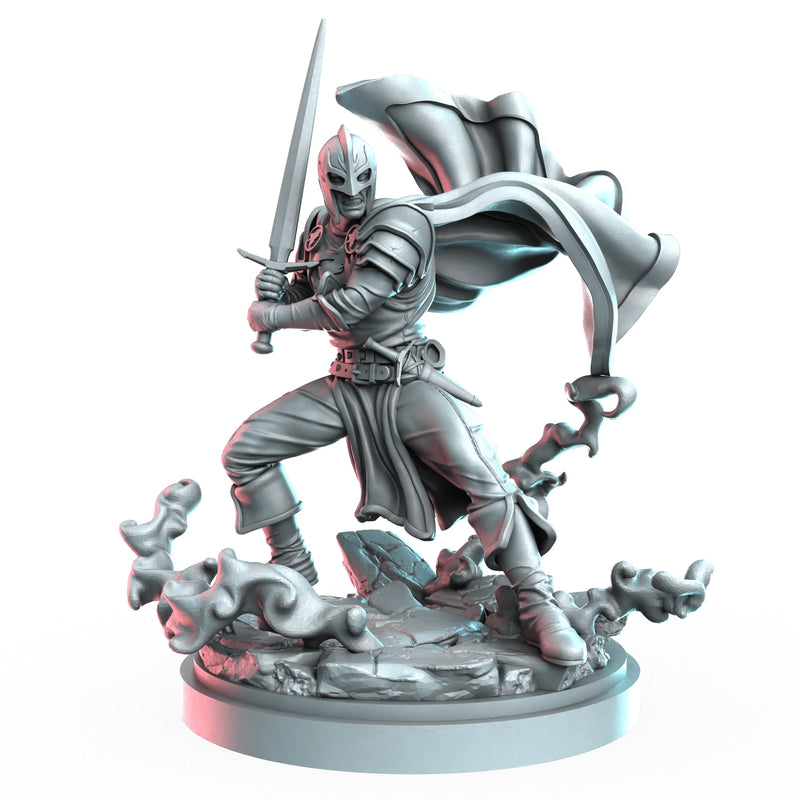 Black Knight Marvel MCP-compatible resin miniature by C27 Studios - product image 1