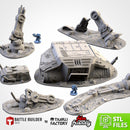 Robot Dog 3D printed terrain view 1