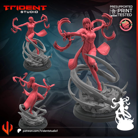 Aero Marvel MCP-compatible 40mm resin proxy miniature by Trident Miniatures - product image 1