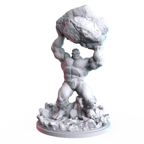 Hulk Marvel MCP-compatible resin miniature by C27 Studios - product image 1