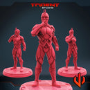 Black Bolt - Sculpt A Marvel MCP-compatible 40mm resin proxy miniature by Trident Miniatures - product image 1