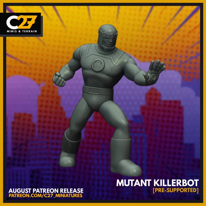 Sentinel (Aug 2021 Sculpt) Marvel MCP-compatible resin miniature by C27 Studios - product image 1
