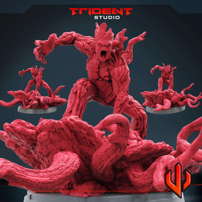 Groot Marvel MCP-compatible 40mm resin proxy miniature by Trident Miniatures - product image 1