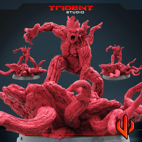 Groot Marvel MCP-compatible 40mm resin proxy miniature by Trident Miniatures - product image 1
