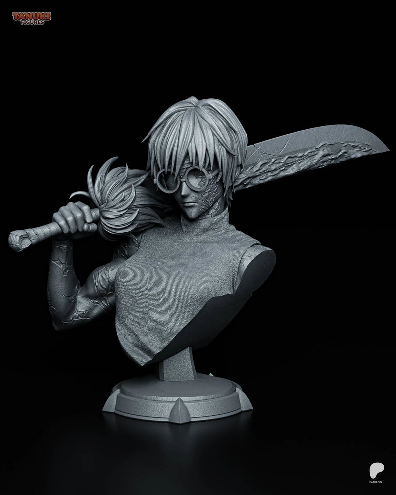 Maki Resin Statue & Bust - Bust view 1