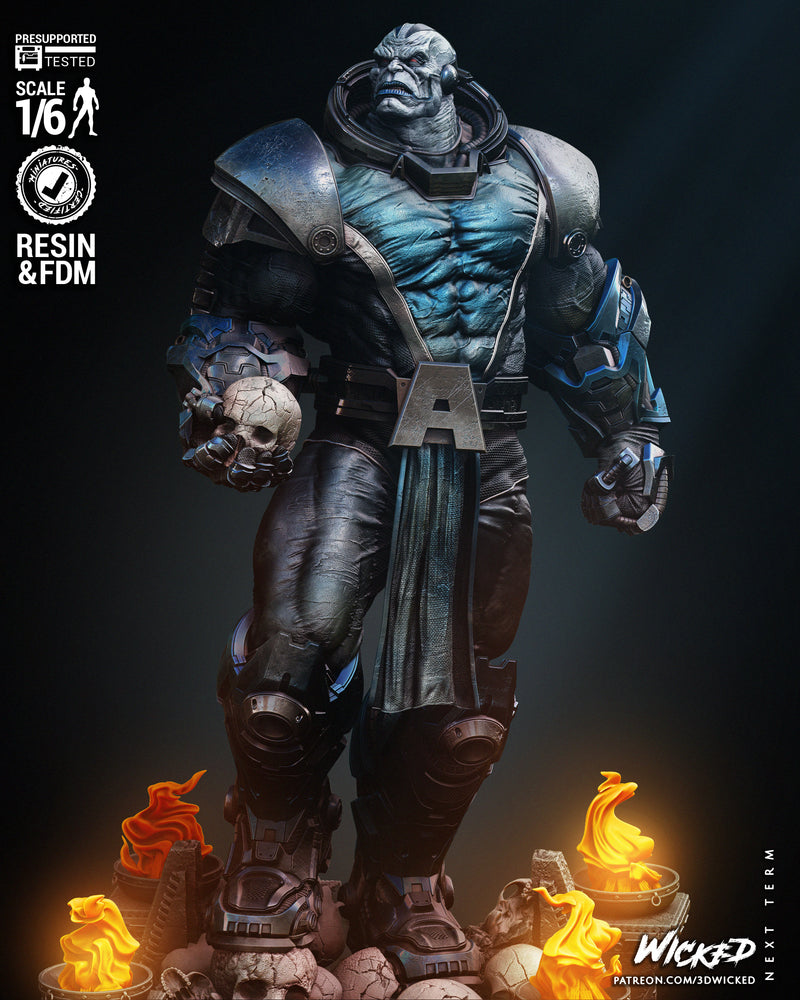 Apocalypse Sculpture resin statue kit view 1