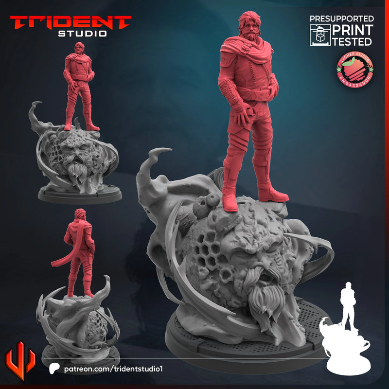 Ego Marvel MCP-compatible 40mm resin proxy miniature by Trident Miniatures - product image 1