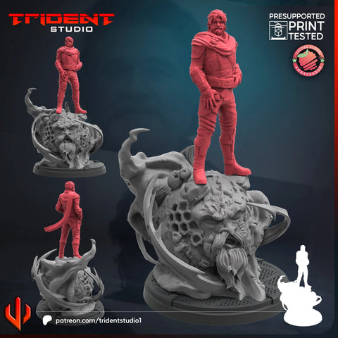 Ego Marvel MCP-compatible 40mm resin proxy miniature by Trident Miniatures - product image 1