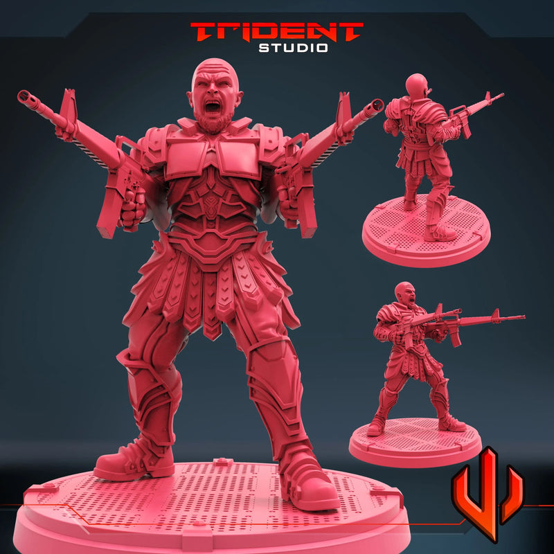 Executioner Marvel MCP-compatible 40mm resin proxy miniature by Trident Miniatures - product image 1