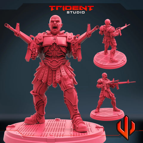 Executioner Marvel MCP-compatible 40mm resin proxy miniature by Trident Miniatures - product image 1