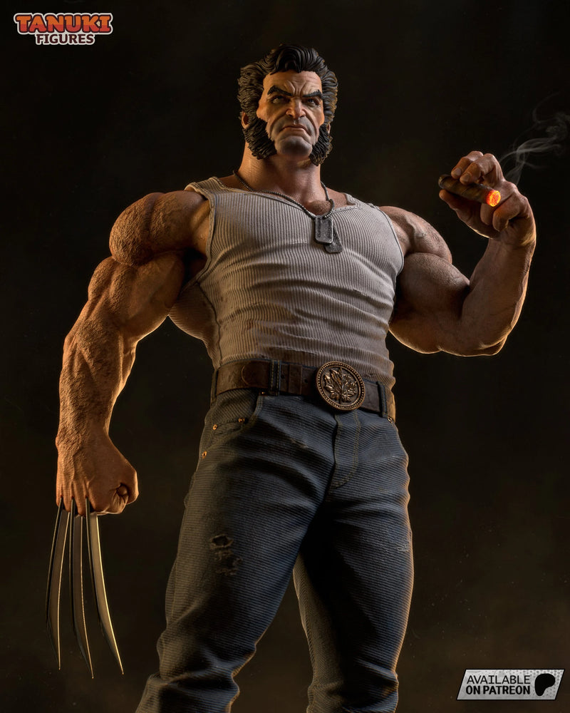 Logan Resin Statue & Bust - Full Size view 1